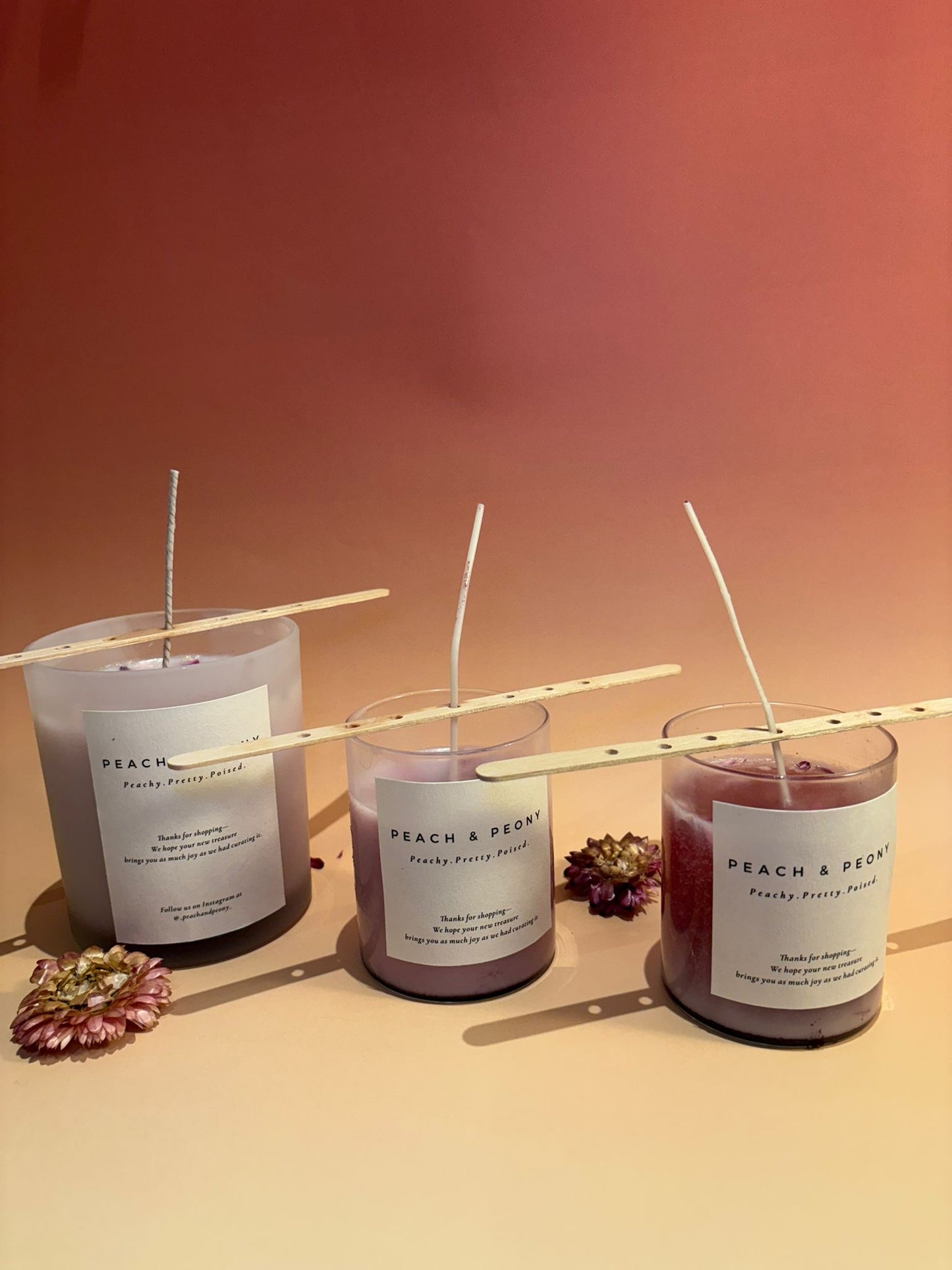Handcrafted Natural Beeswax Floral Spring Candle