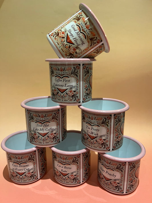 Limited Release Enamel Coffee Tea Mug