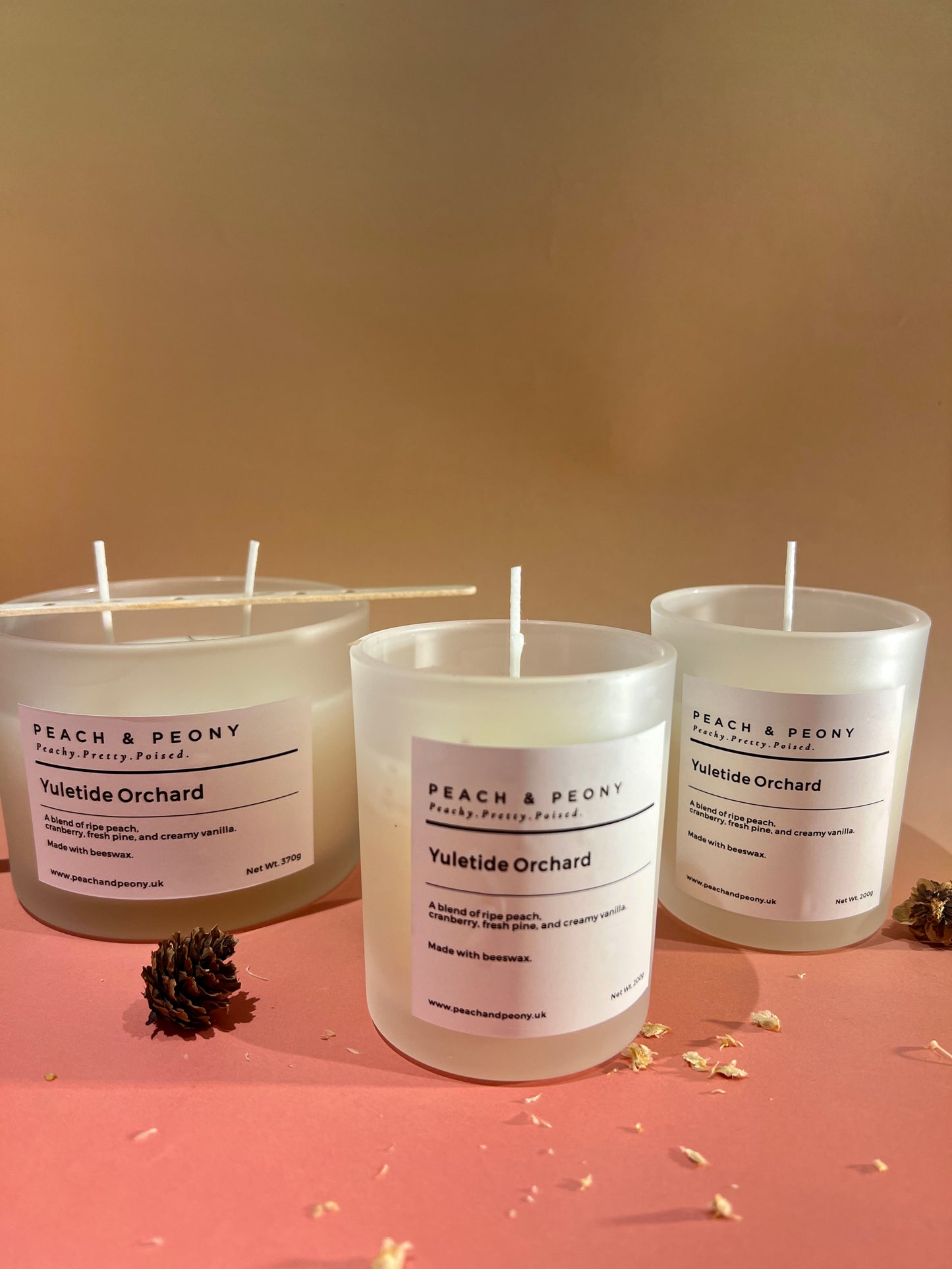 Handcrafted Beeswax Christmas Candles – Artisan Holiday Candle Collection