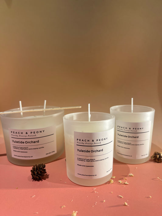 Handcrafted Beeswax Christmas Candles – Artisan Holiday Candle Collection