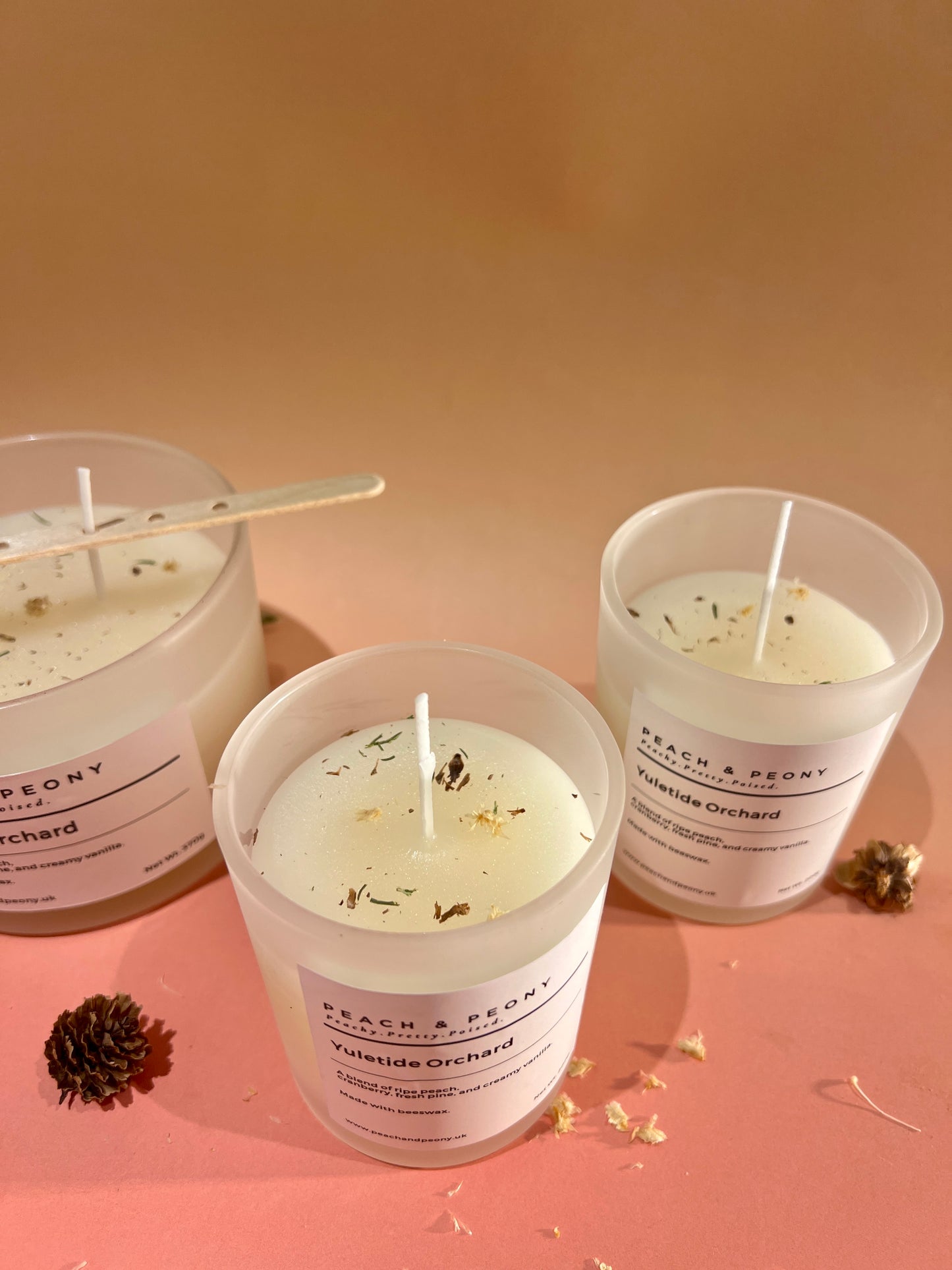 Handcrafted Beeswax Christmas Candles – Artisan Holiday Candle Collection
