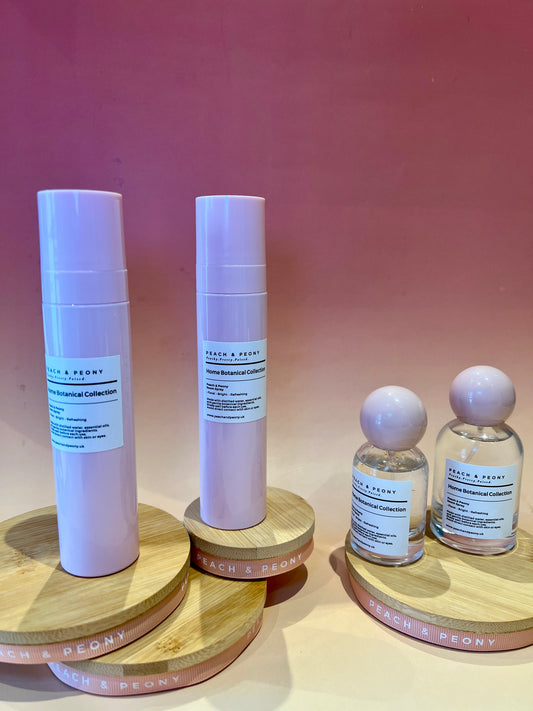 Botanical Natural Room Spray Peach & Peony Scent