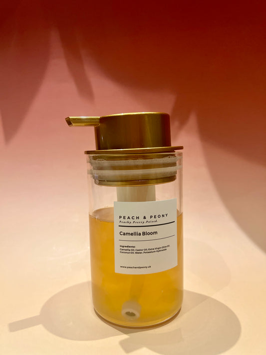 Botanical Natural Hand Soap 400ml Glass Bottle