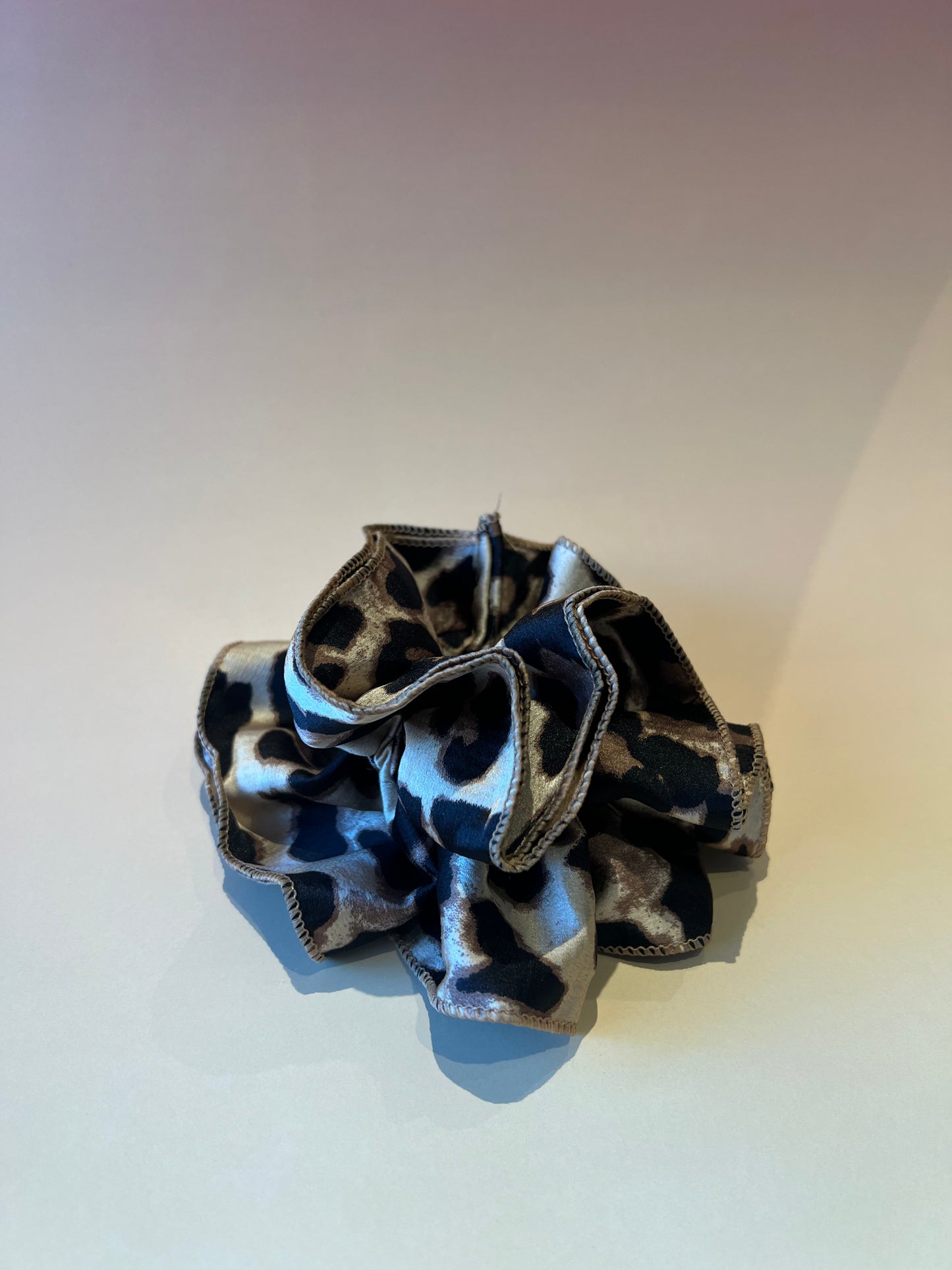 Leopard Print Scrunchies