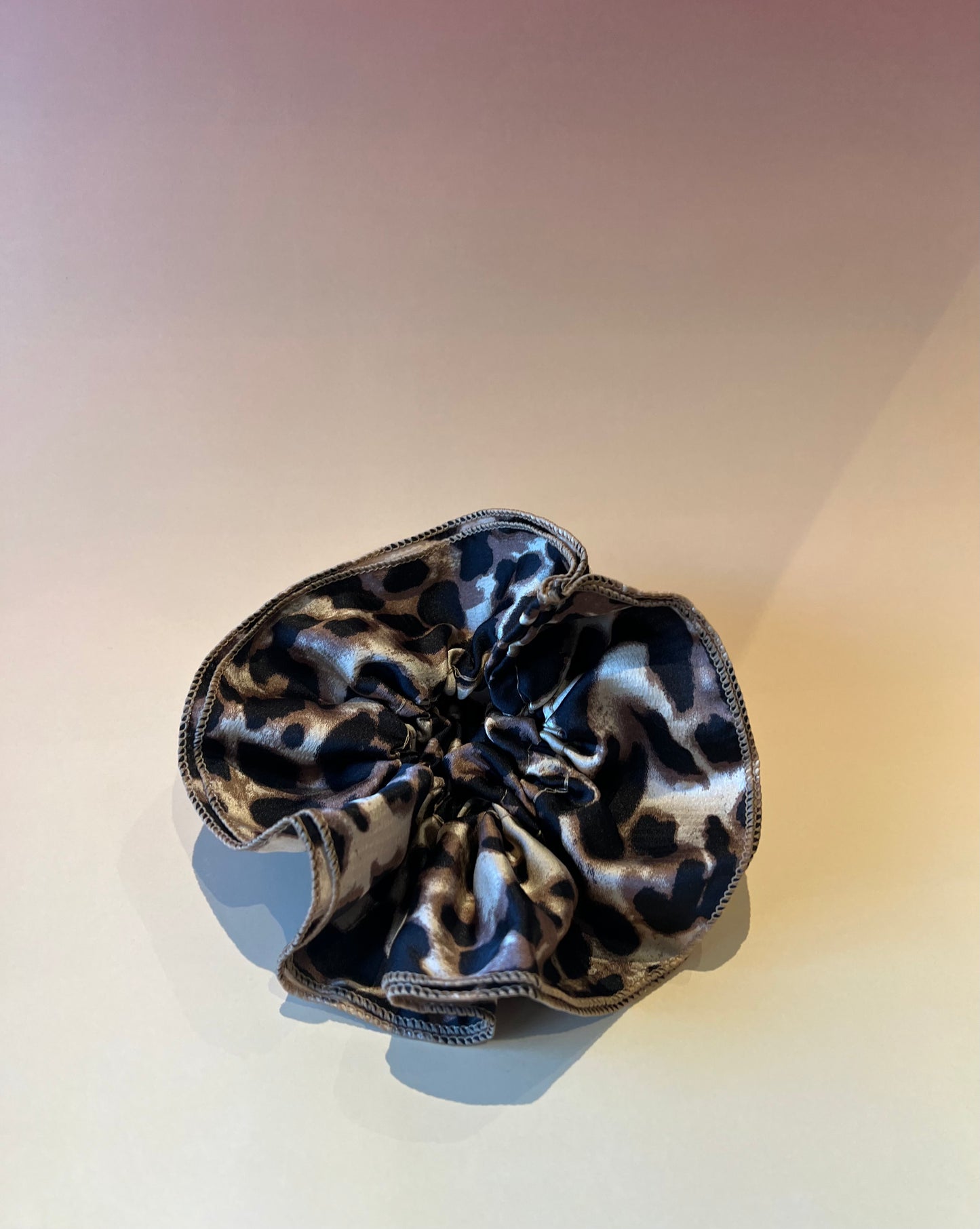 Leopard Print Scrunchies