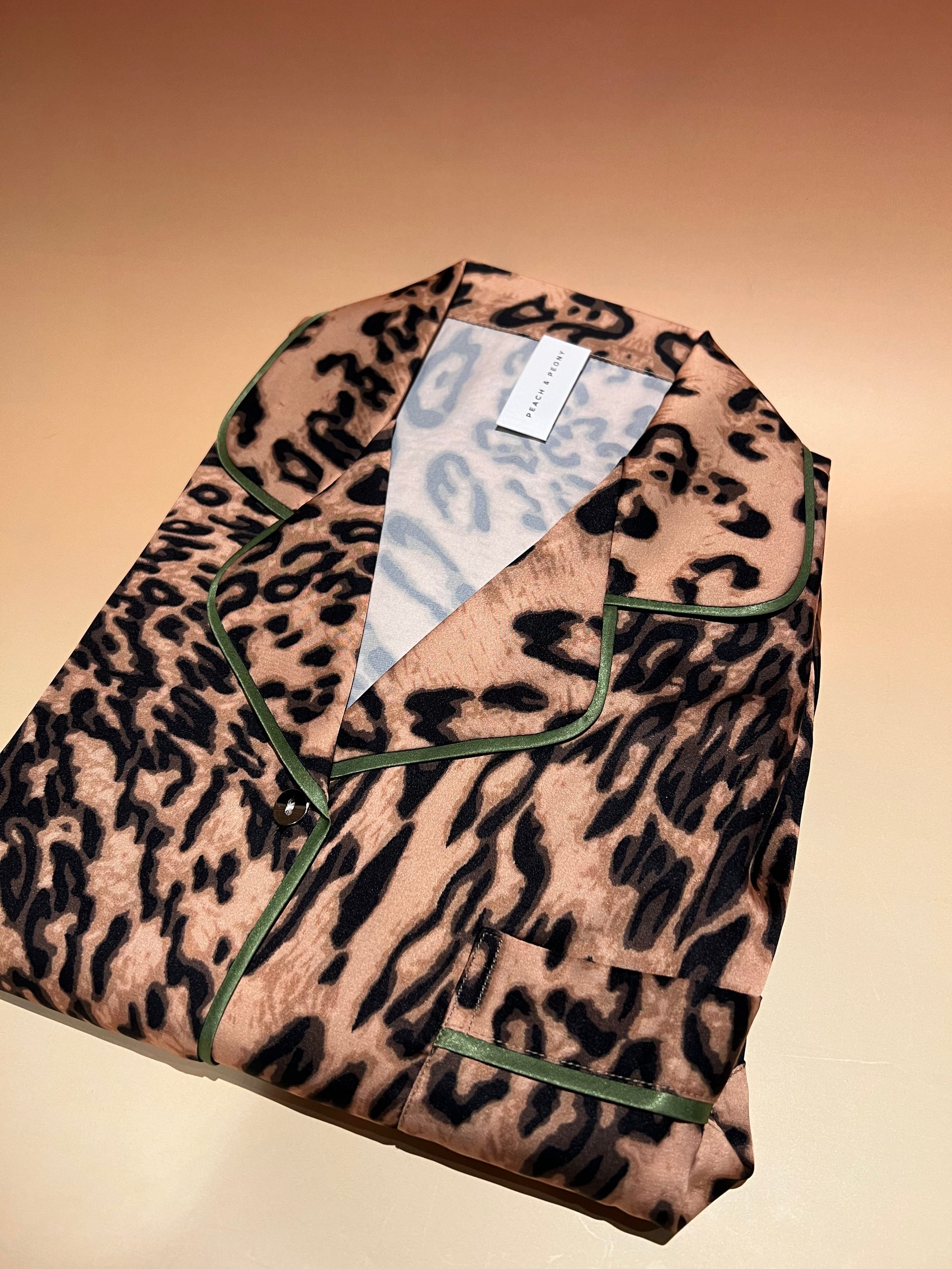 Leopard Print Pyjamas Set