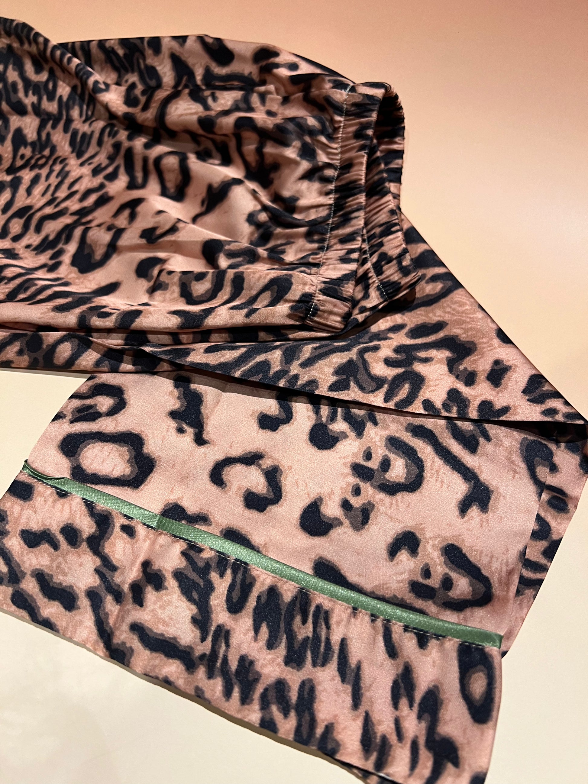 Leopard Print Pyjamas Set