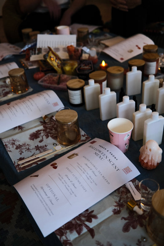 Group Candle Workshops, Wedding Décor Candles and Café Collaborations | Peach & Peony