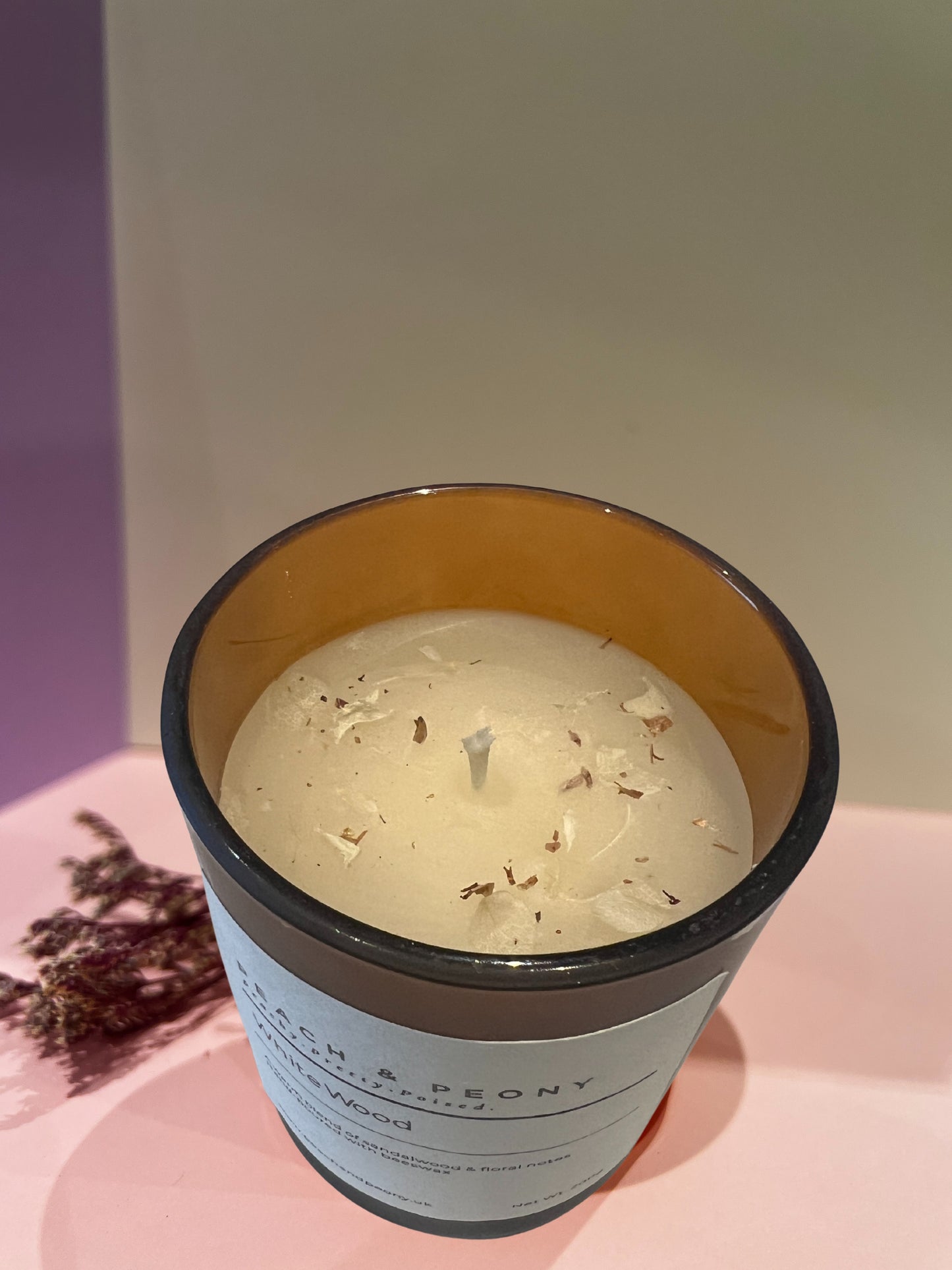 Peach & Peony Signature Collection: Handcrafted Scented Candles