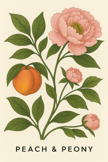 Botanical Natural Room Spray Peach & Peony Scent