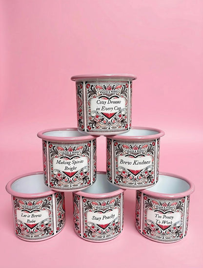 Limited Release Enamel Coffee Tea Mug