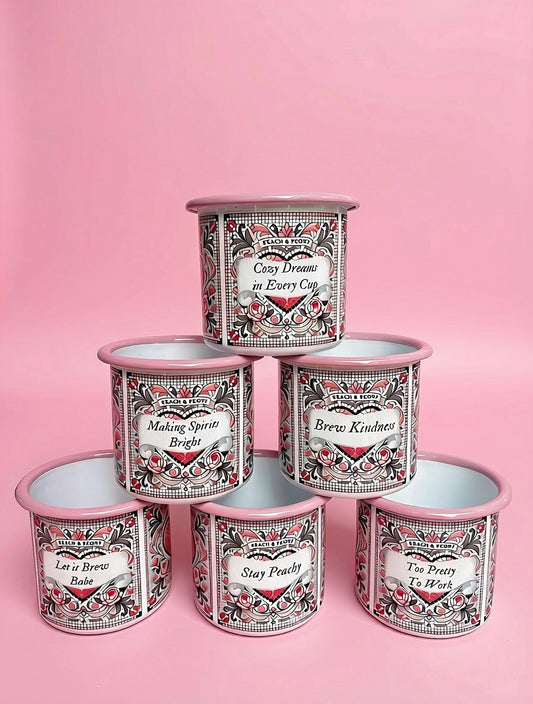 Limited Release Enamel Coffee Tea Mug