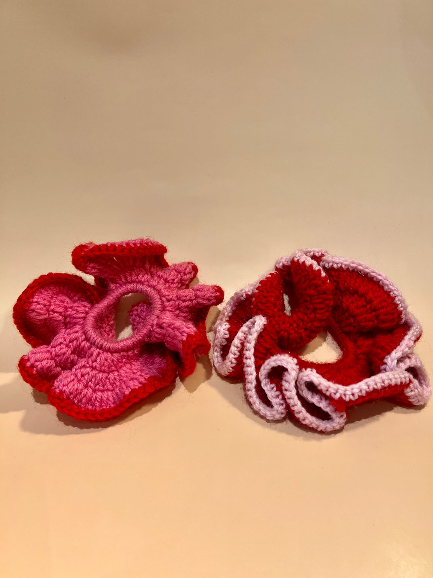 Handmade Crochet Scrunchies