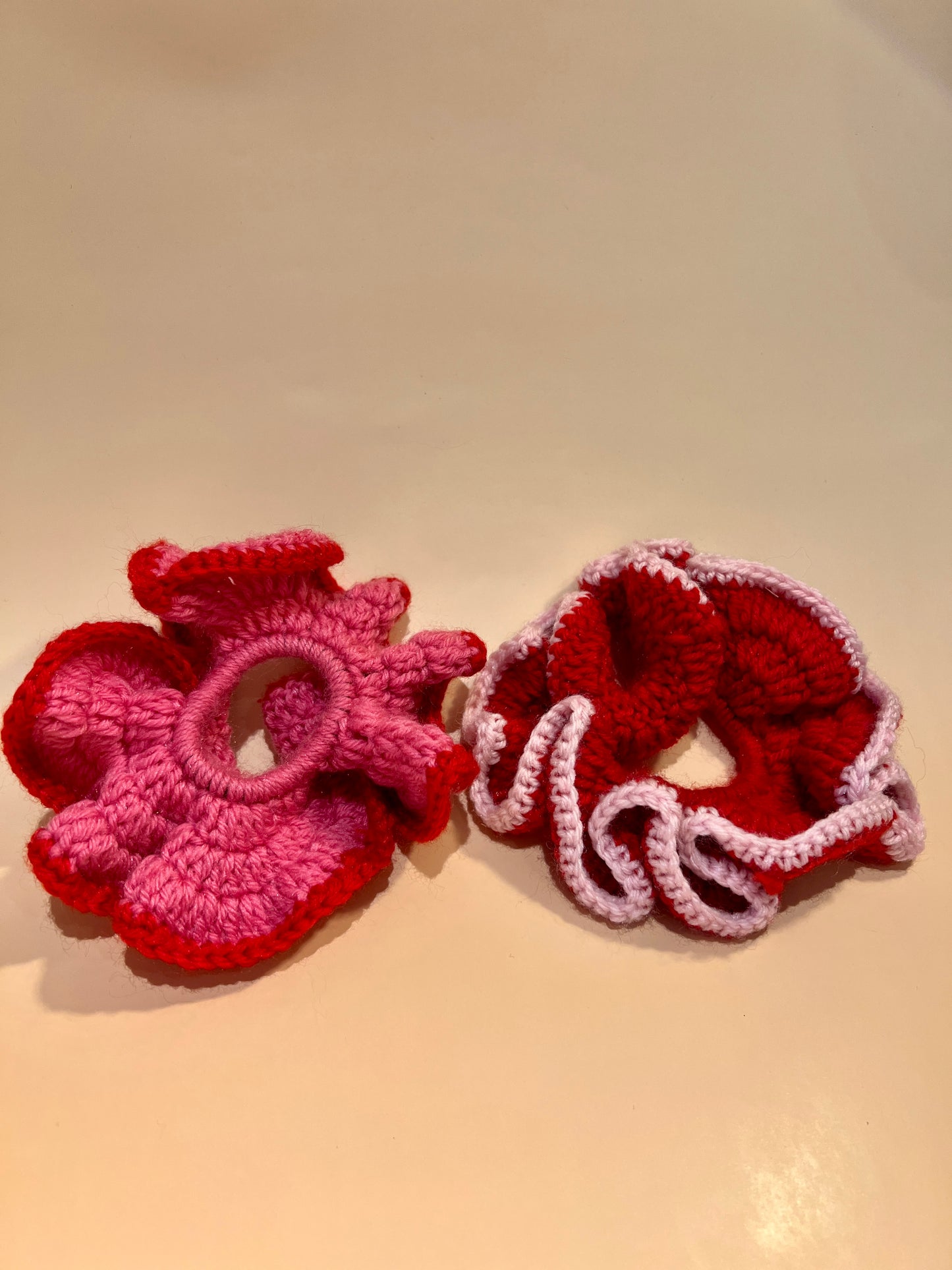 Handmade Crochet Scrunchies