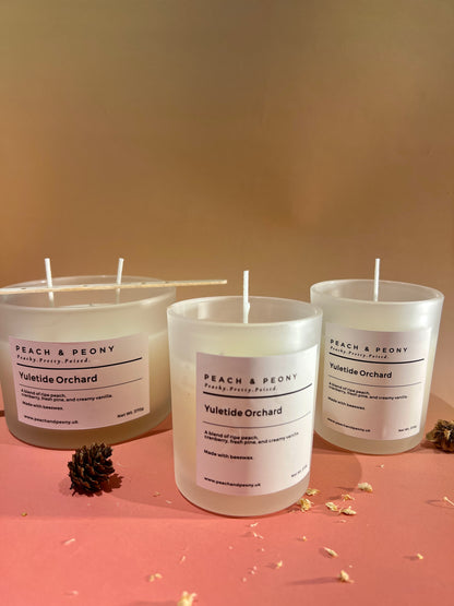 Handcrafted Beeswax Christmas Candles – Artisan Holiday Candle Collection