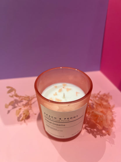 Peach & Peony Signature Collection: Handcrafted Scented Candles