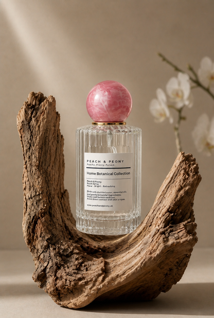 Botanical Natural Room Spray Peach & Peony Scent Air Mist