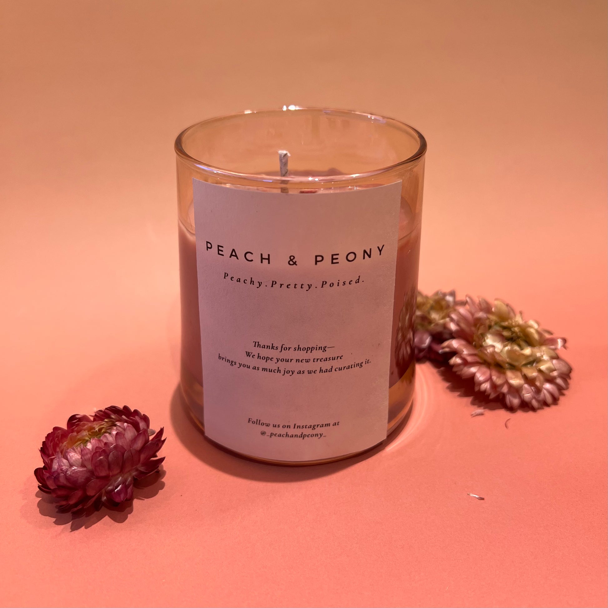 Handcrafted Flower Bloom Scented Candles