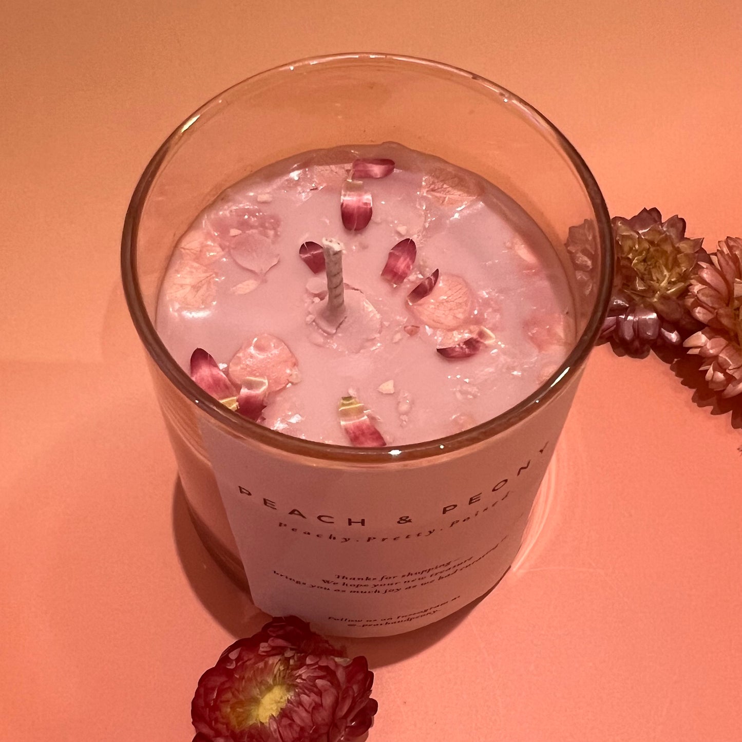Handcrafted Flower Bloom Scented Candles