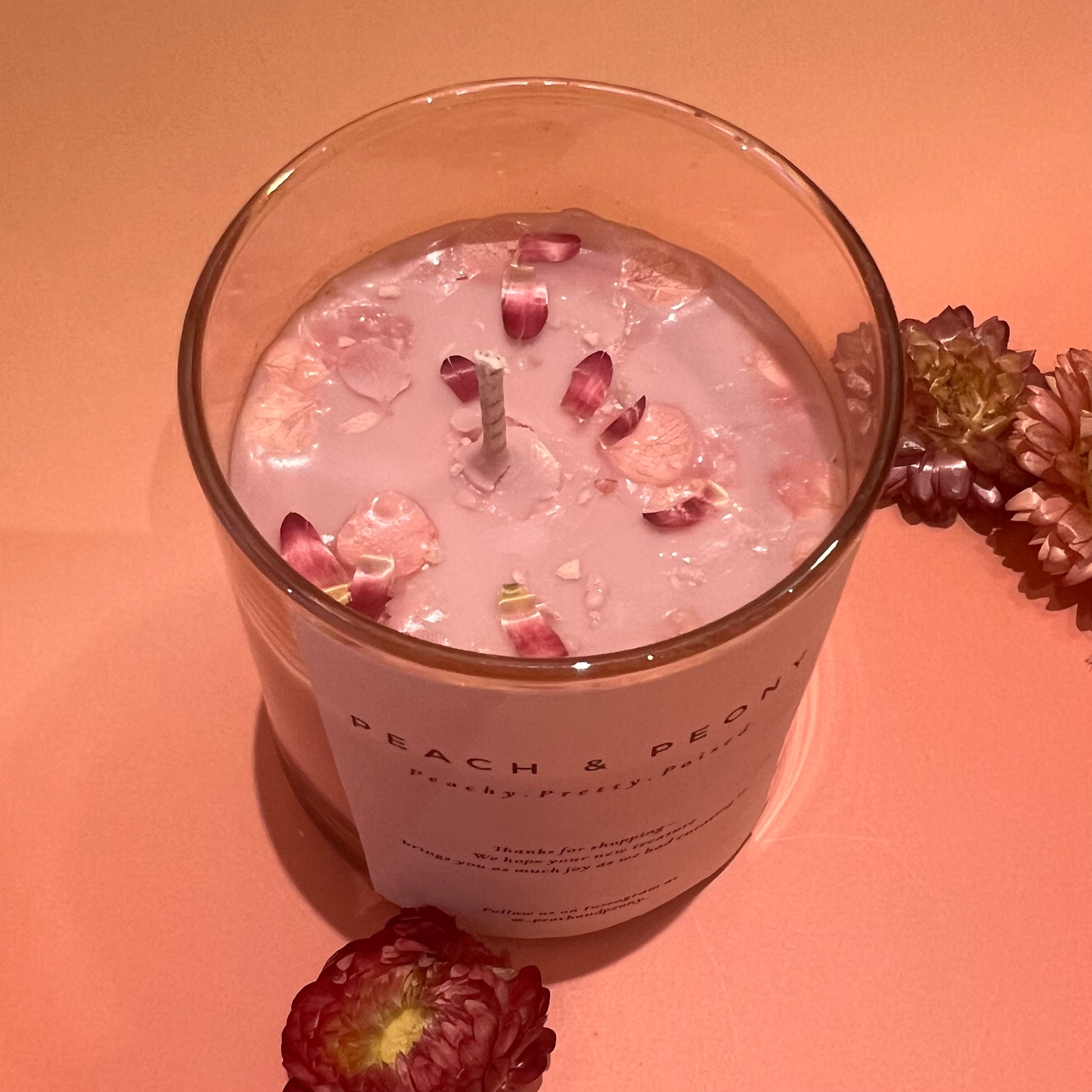 Handcrafted Flower Bloom Scented Candles