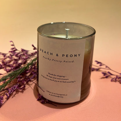 Handcrafted Flower Scented Candles