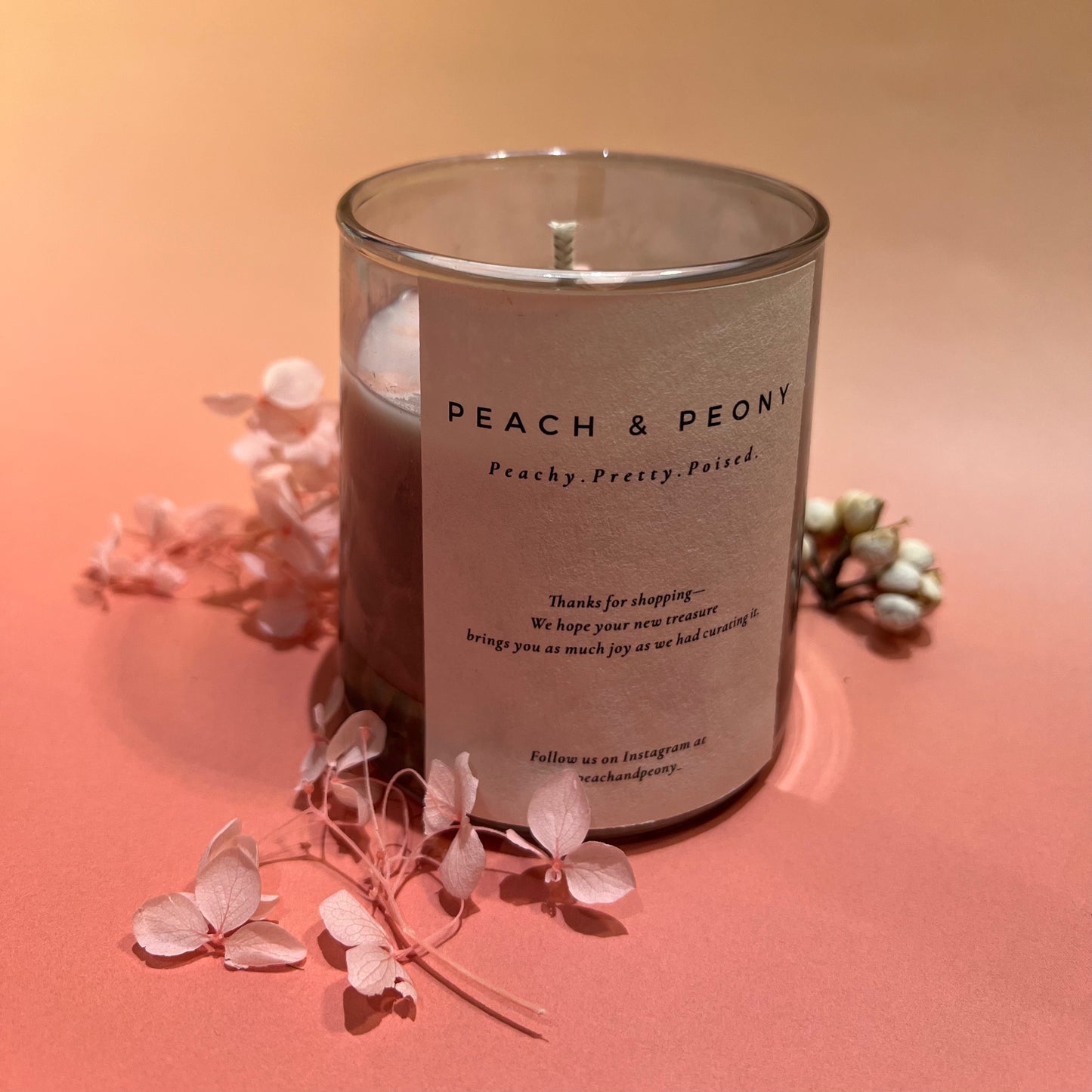 Handcrafted Flower Bloom Scented Candles