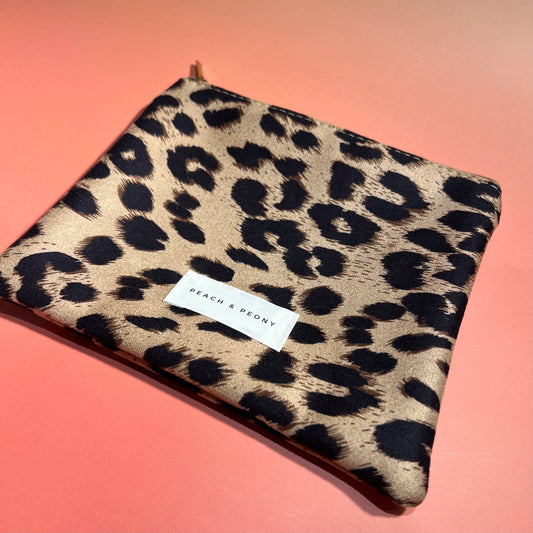 Leopard Print Animal Print Cosmetic Bag