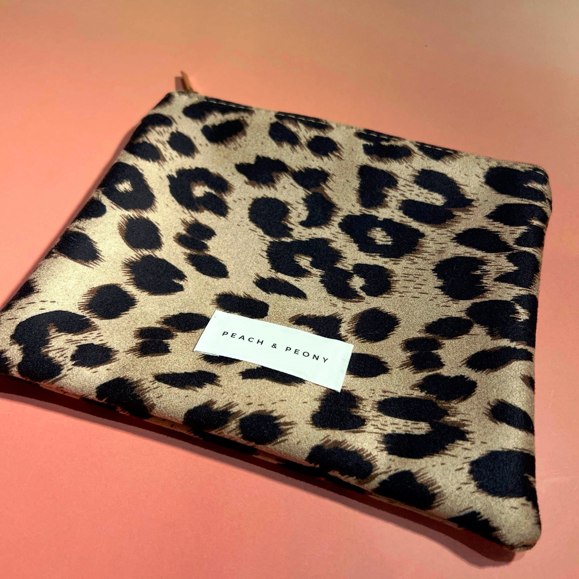 Leopard Print Animal Print Cosmetic Bag