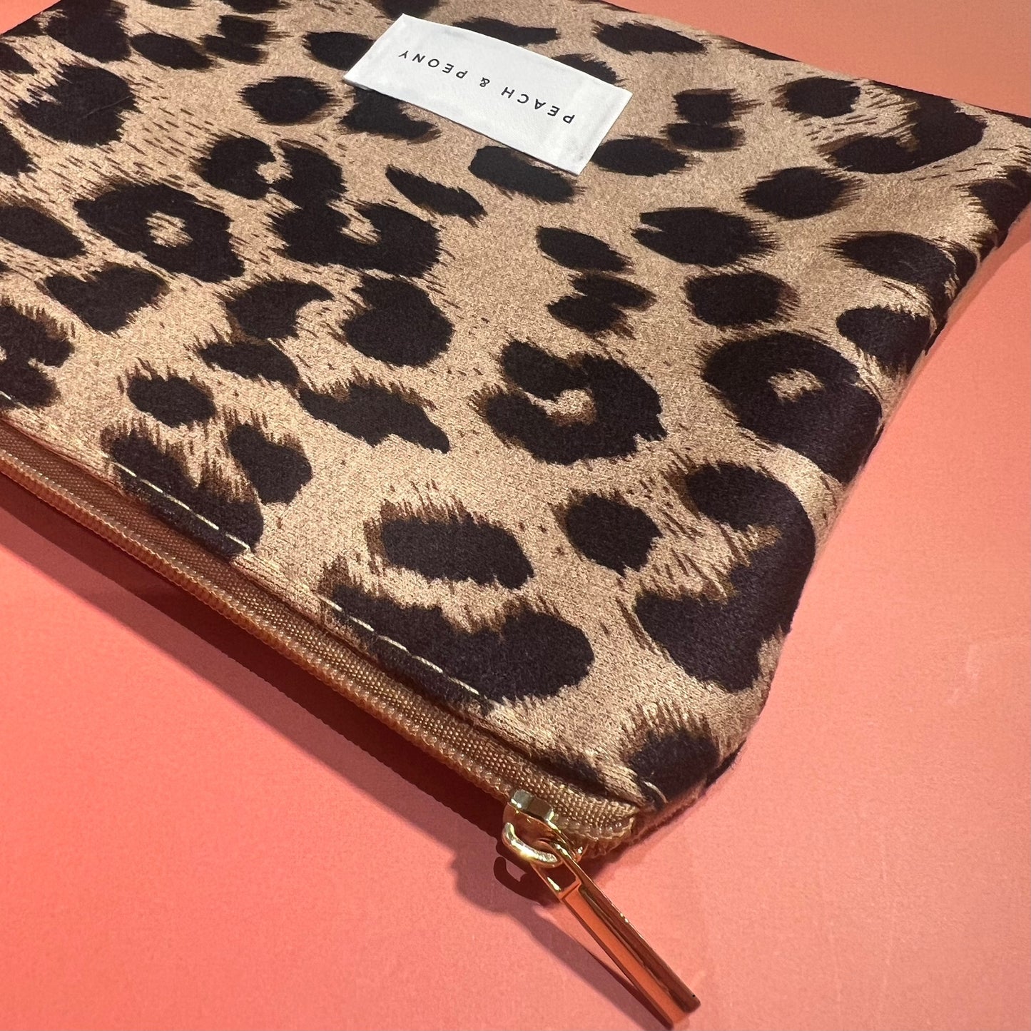 Leopard Print Animal Print Cosmetic Bag
