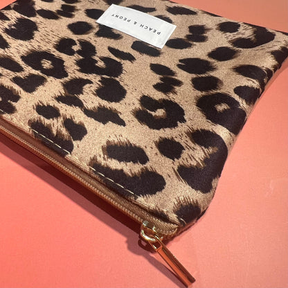Leopard Print Animal Print Cosmetic Bag