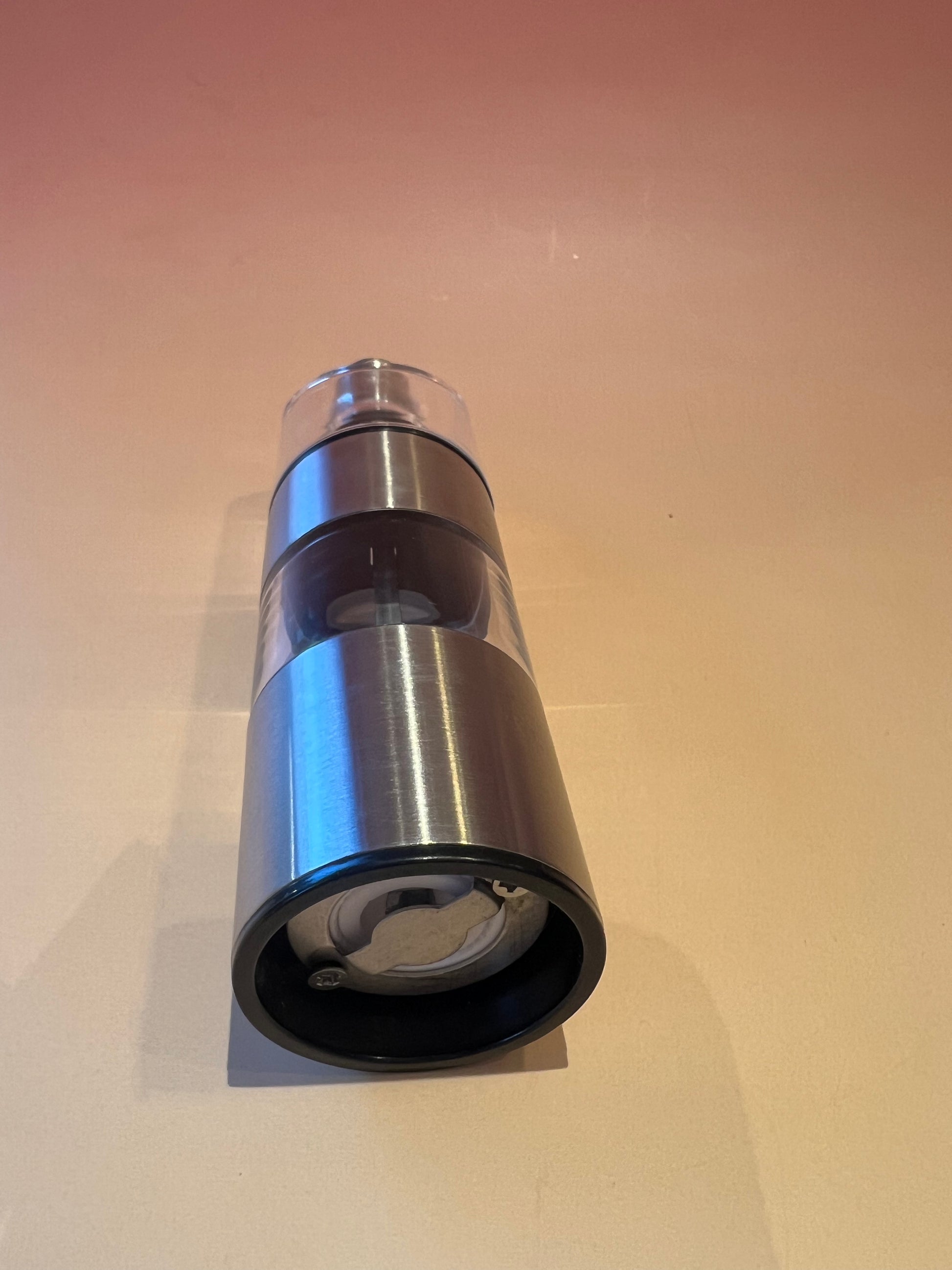 Stainless Steel Oil Dispenser Set with Salt & Pepper Mill