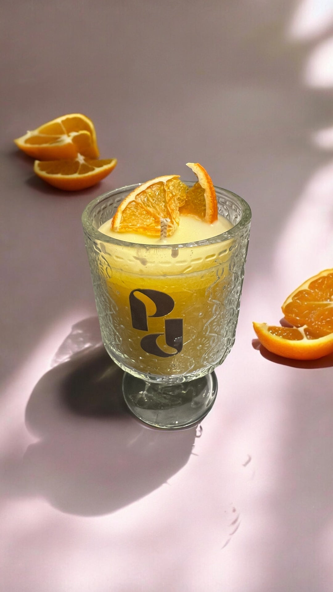 The Cocktail Candle Bar: Handmade Citrus Beeswax Candles